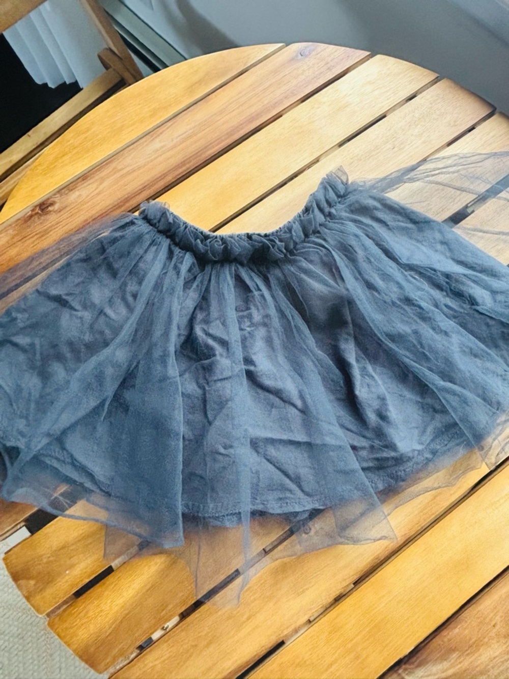 Zara kids Gray Tulle Skirt